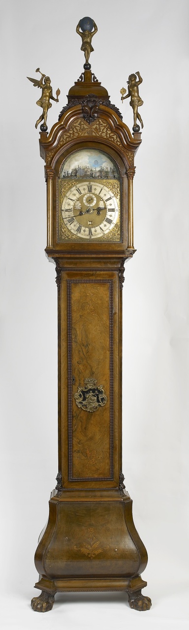 Staand horloge, ca. 1740-1760, Abram Oosterwijk