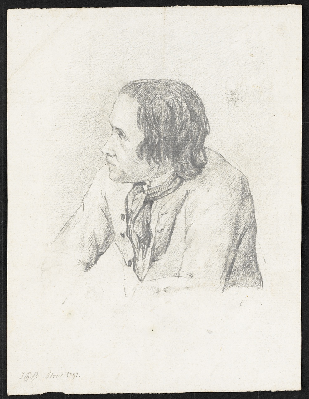 Studie van een man, Johan Pieter Bourjé