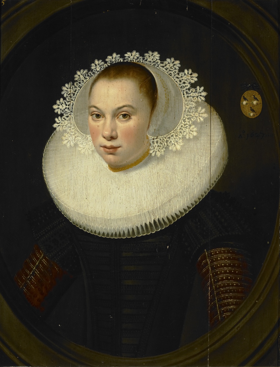 Portret van Anna de Looper (1611-1665), Salomon Mesdach