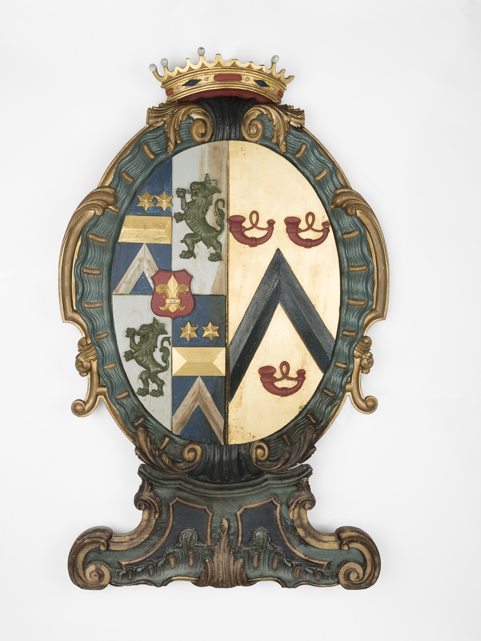 Wapenbord van Maria Magdalena Thibaut van Hoorn (ook wel van Horen of van Horenbeke)
