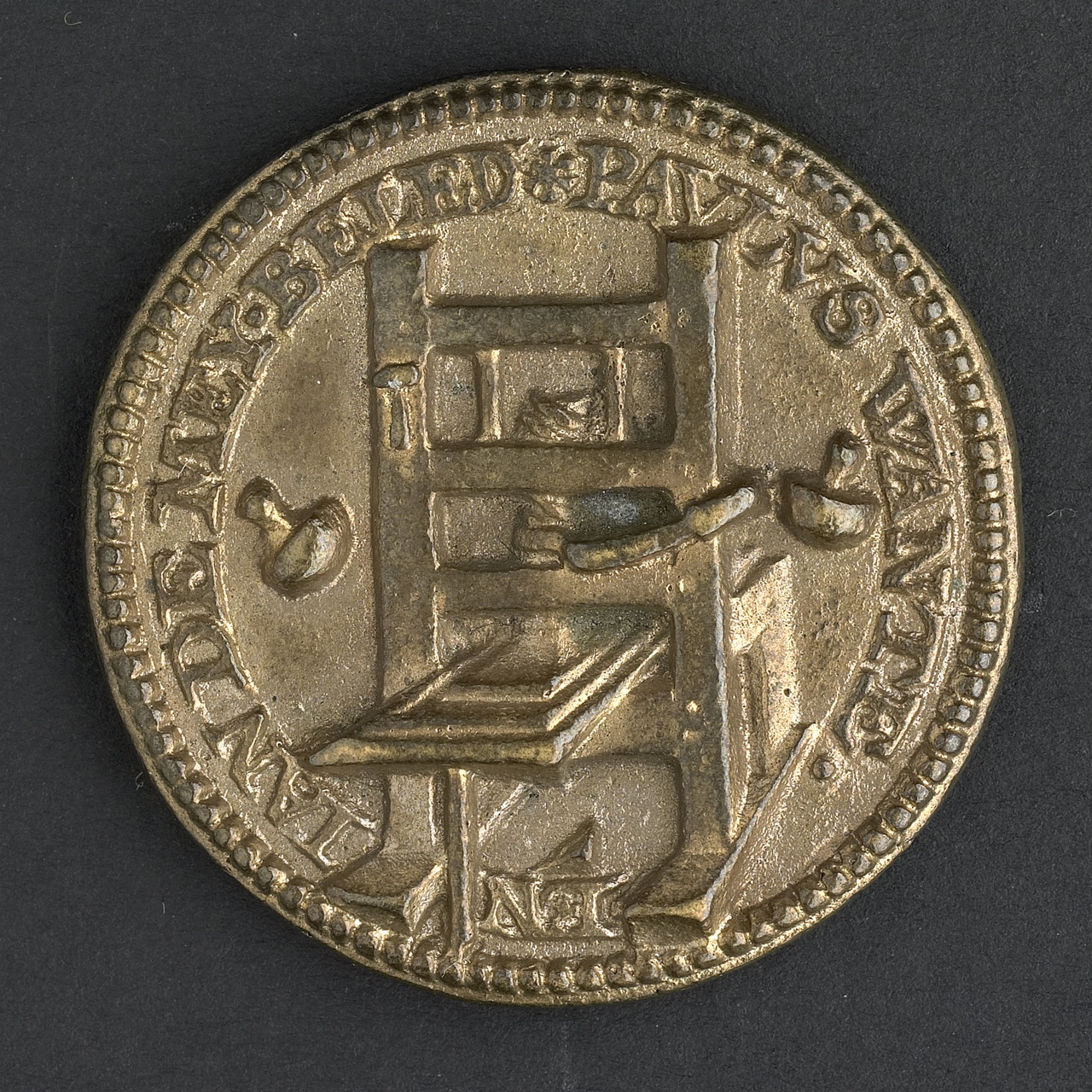 Boekdrukkers-en binders en verkopersgilde te Middelburg 1631, J. Looff