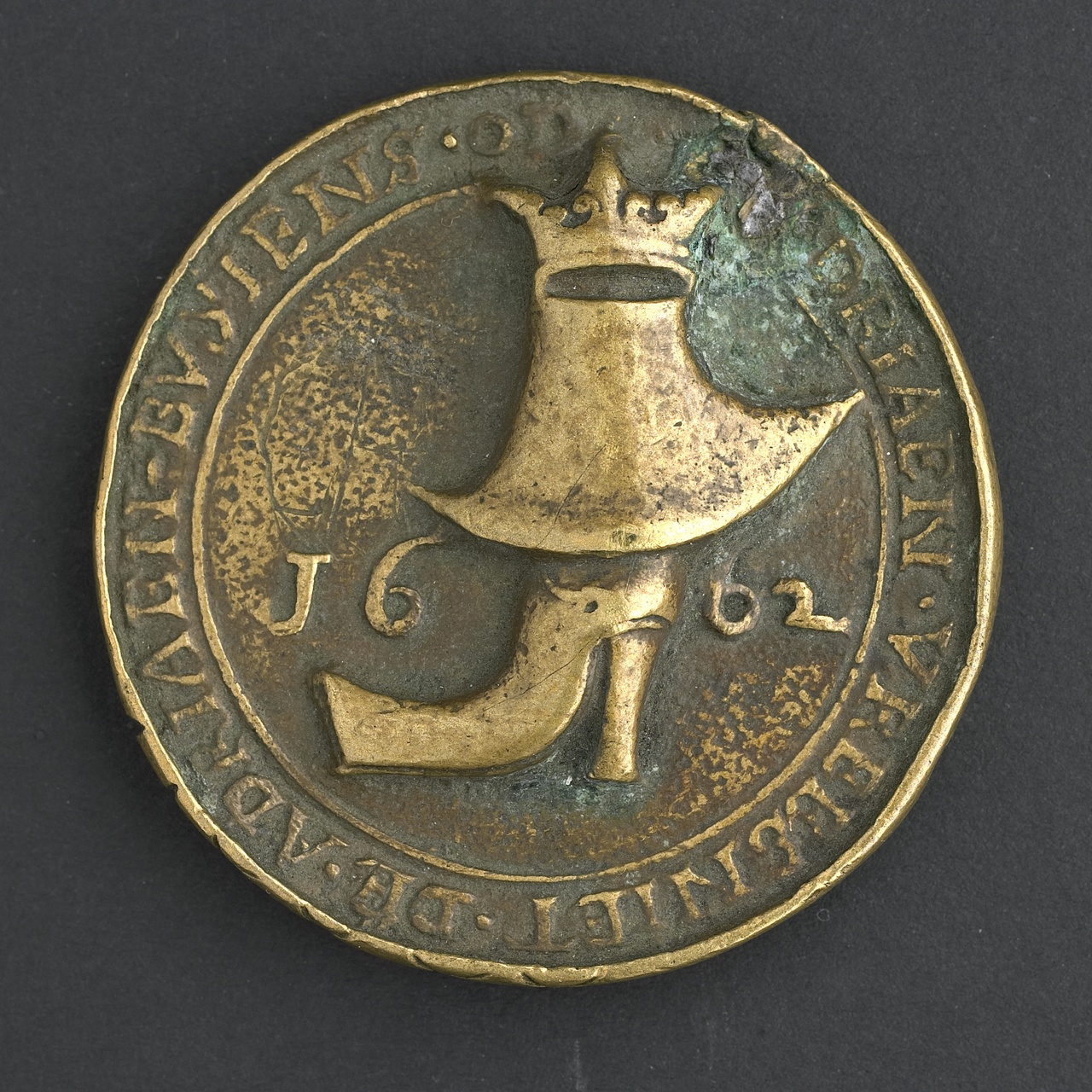 Gildepenning schoenmakersgilde van Middelburg