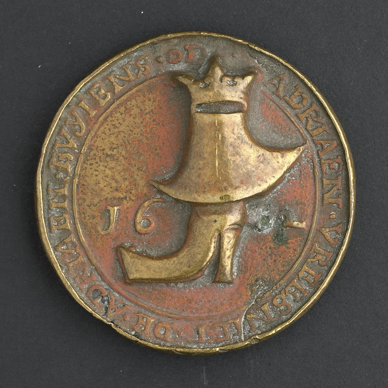 Gildepenning schoenmakersgilde van Middelburg