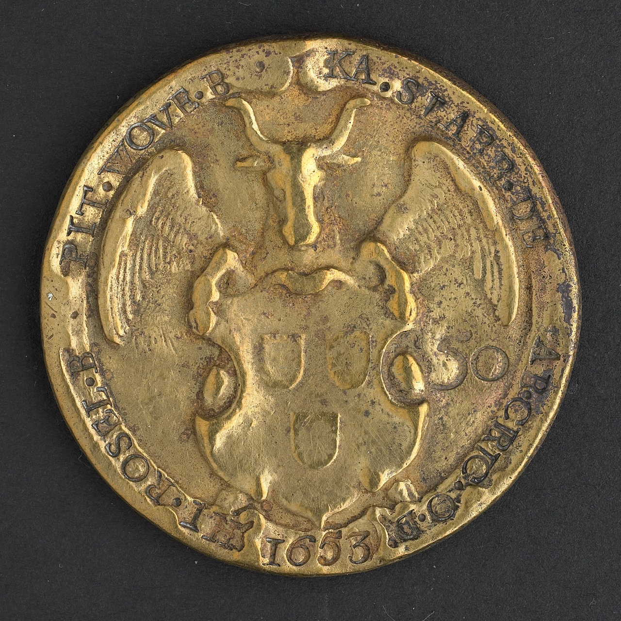 Penning van het St. Lucasgilde, 1653