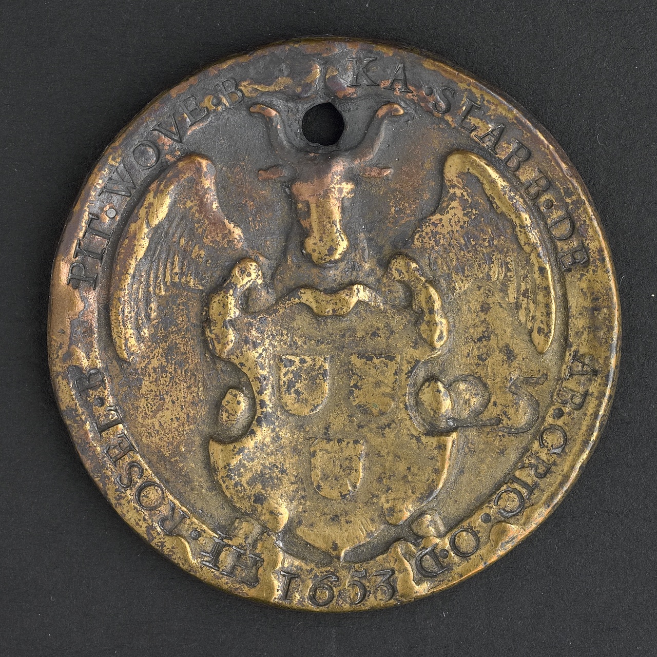 Penning van het St. Lucasgilde, 1653