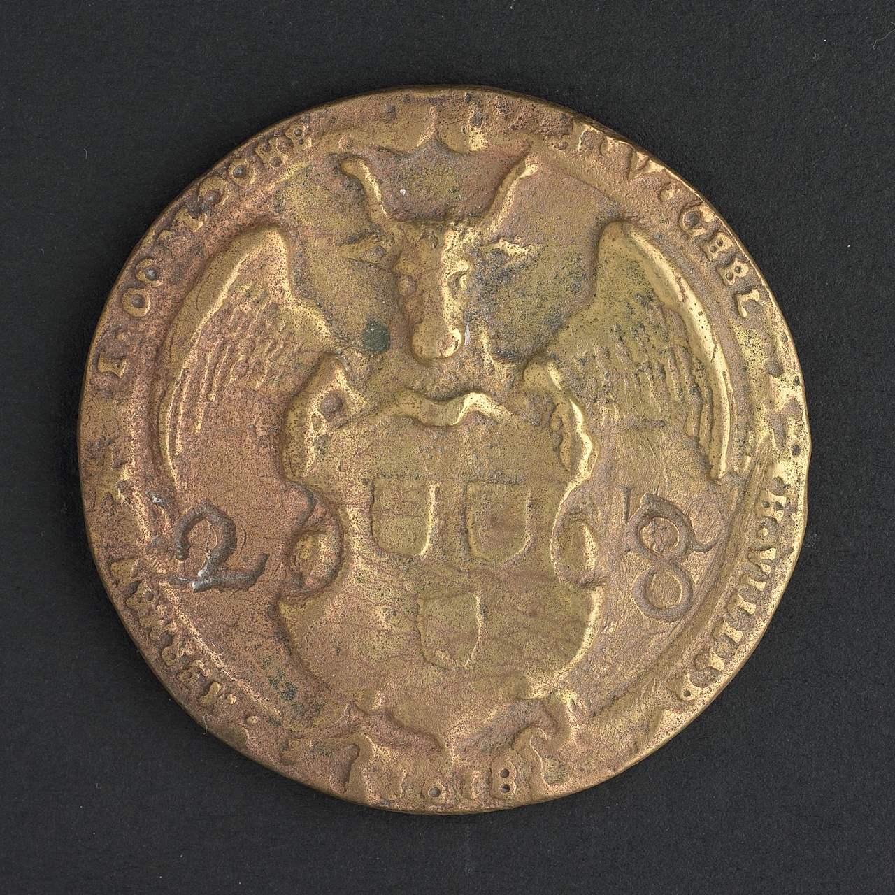 Penning van het St. Lucasgilde, 1618, Adriaen van de Venne