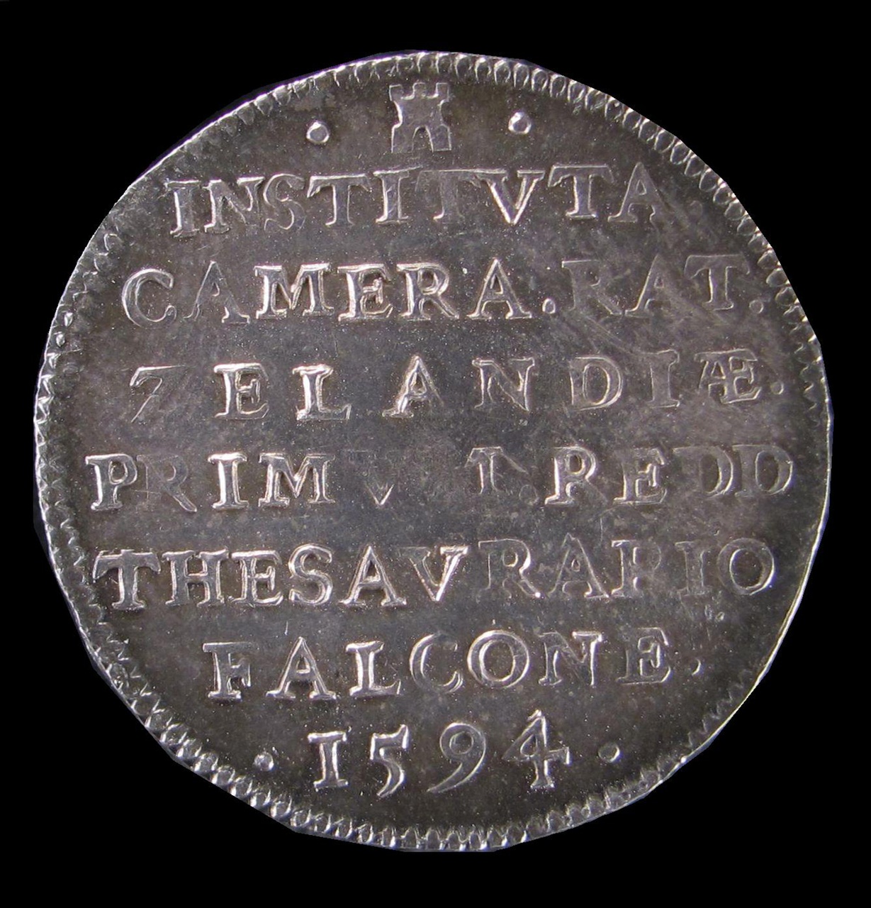 Oprichting van de rekenkamer van Zeeland, 1594
