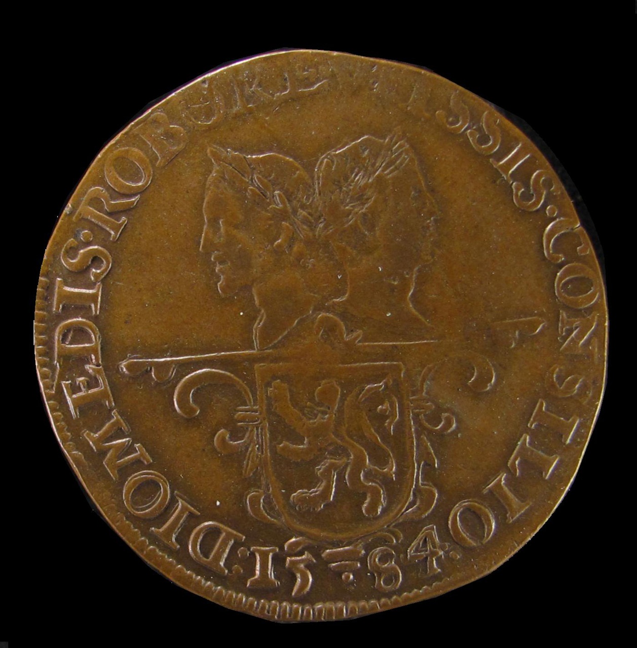Hulde aan de staatkunde en de heldenmoed van prins Willem I, 1584
