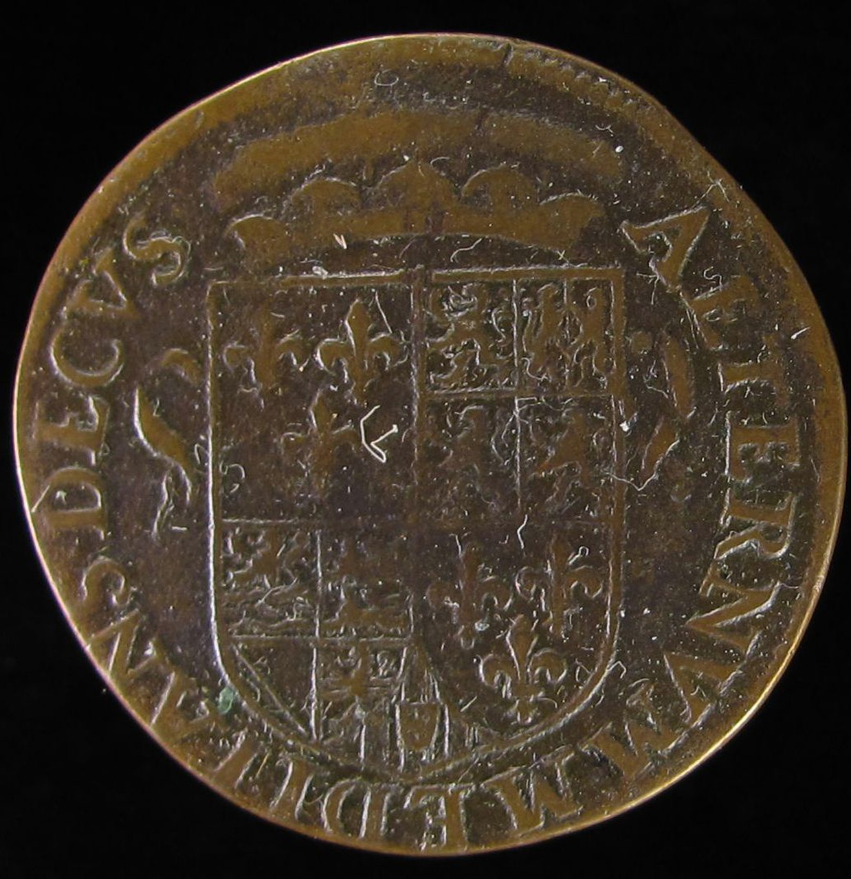Legpenning op de hertog van Anjou, 1582
