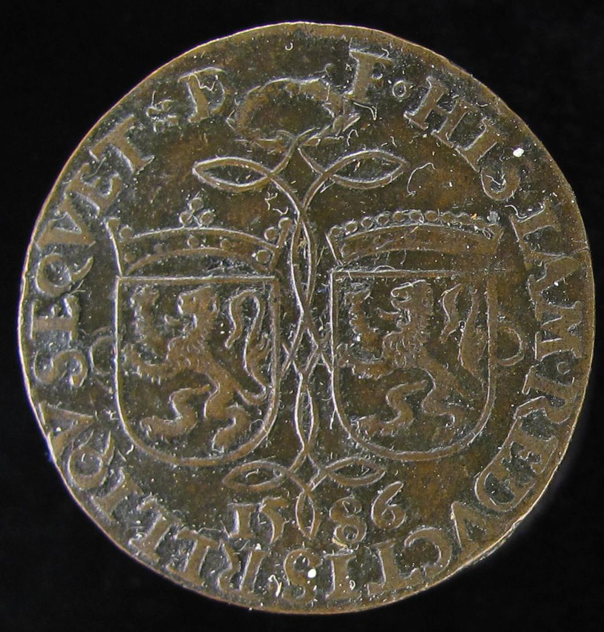 Herinnering aan de verovering van Nuys, 1586