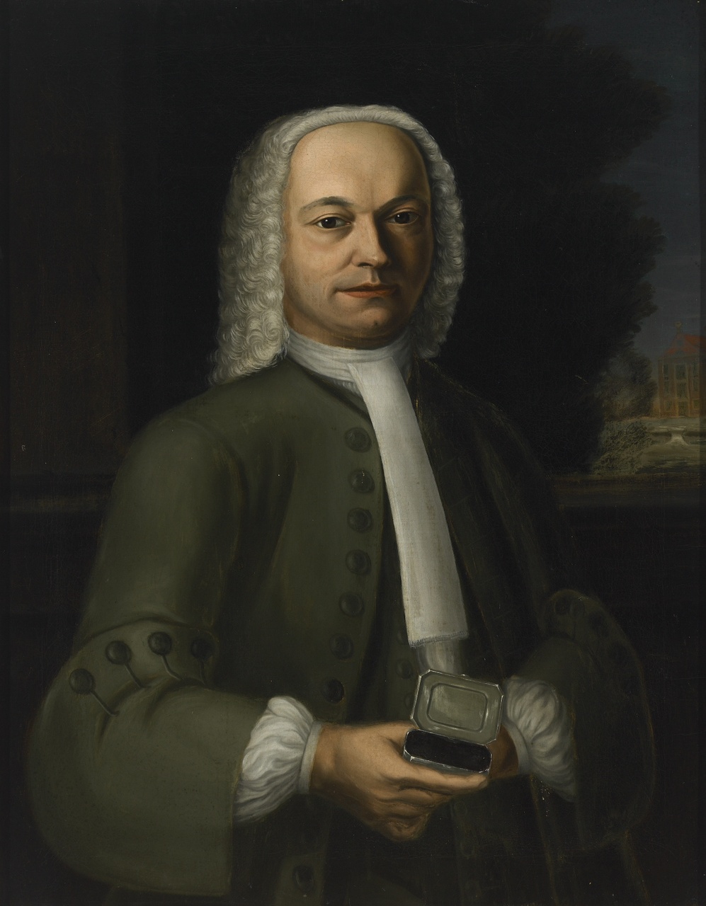 Portret van waarschijnlijk Hendrik Jacobus Berdenis (1709-1742), Anoniem
