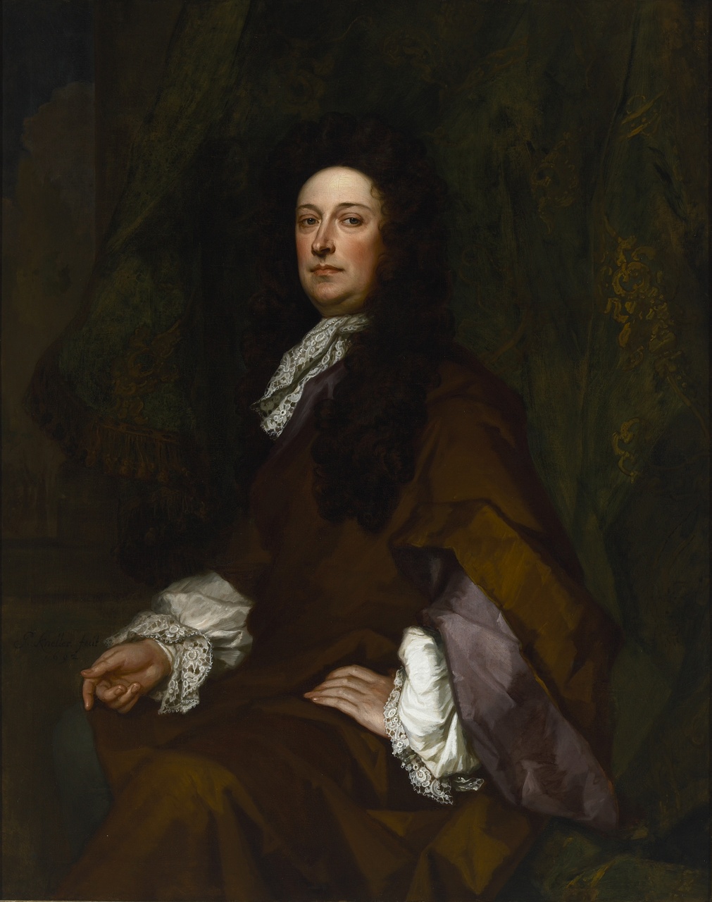 Portret van Mr. Aernout van Citters (1633-1696), Godfrey Kneller