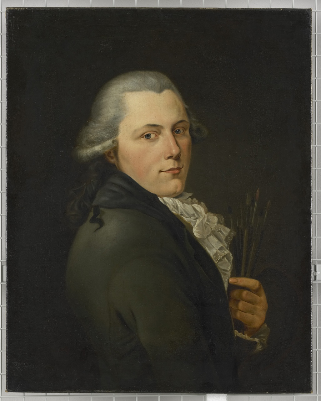 Portret van Pieter Gaal (1769-1819), zelfportret?, Pieter Gaal