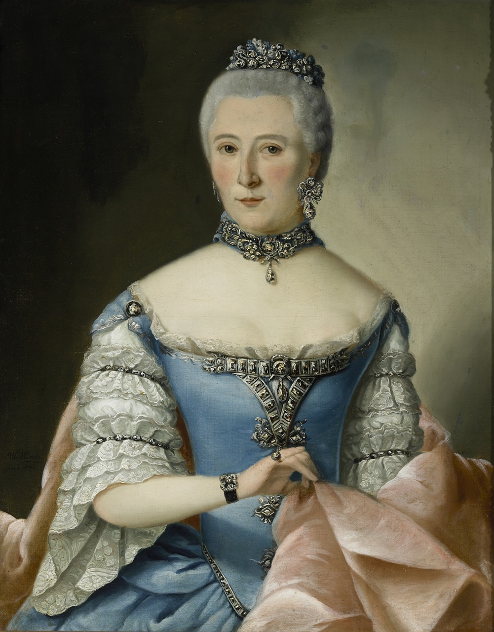 Magdalena Cornelia Versluys (1723/24-1790), echtgenote van Mr. M.C. Versluys, H.A.C.H. Baur