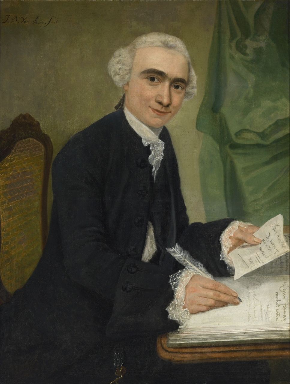 Dr. Paulus de Wind (1704-1771), arts en verloskundige te Middelburg, J. B. van Aerde
