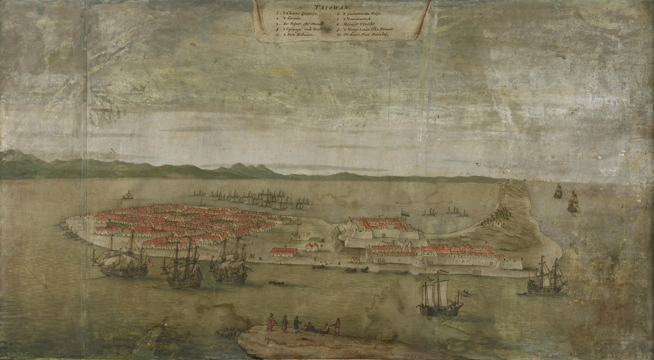 Fort Zeelandia op Formosa, het huidige Taiwan, Anoniem