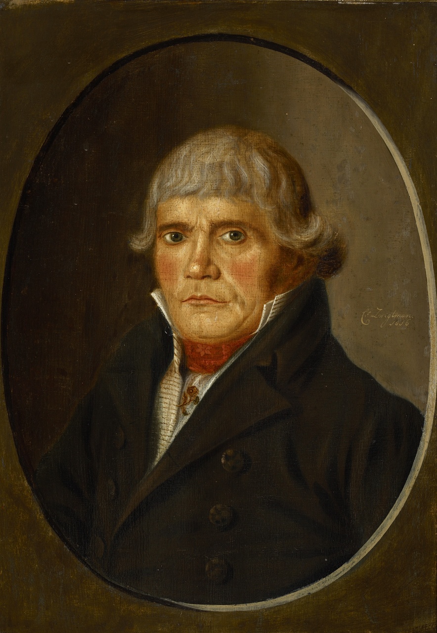 Portret van een onbekende man, C. Zwigtman