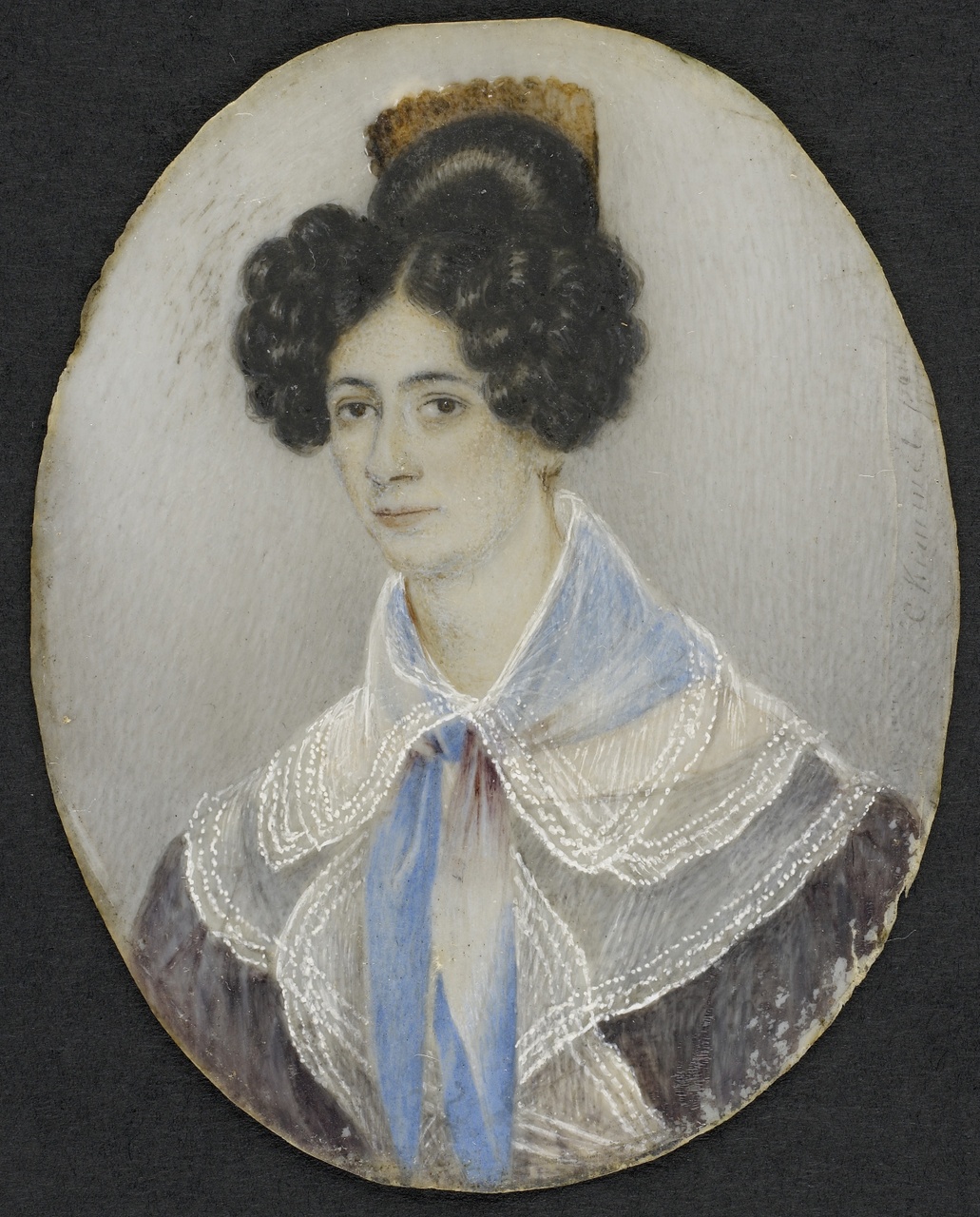 Portret van Louisa Isabella Boogaard (1798-1871), Anoniem