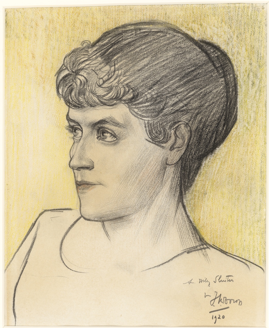 Vrouwenportret, Jan Toorop