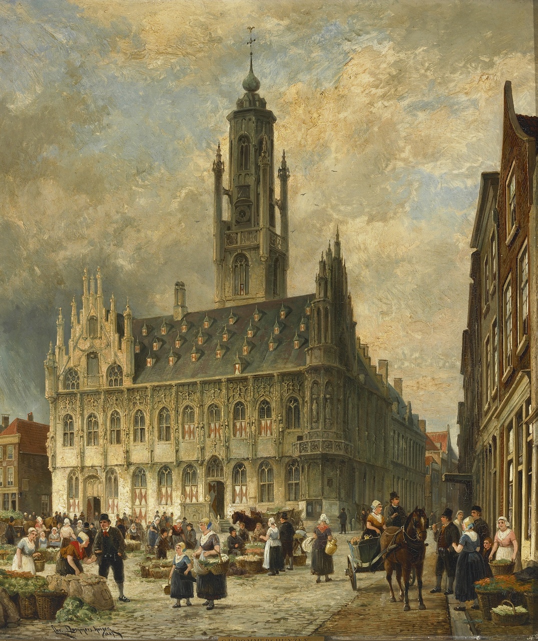 Stadhuis te Middelburg, Cornelis Christiaan Dommersen