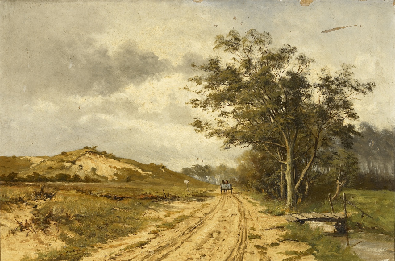 Zandweg bij Oostduin (Walcheren), Cornelis Nuijs