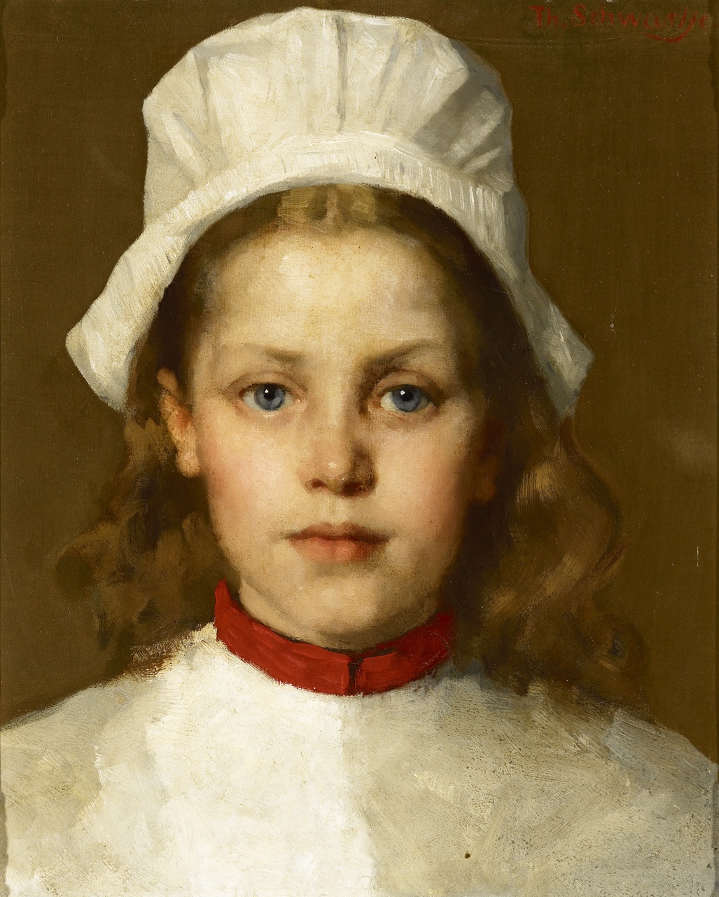 Vondeling (uit Foundling Hospital te Londen), Thérèse Schwartze