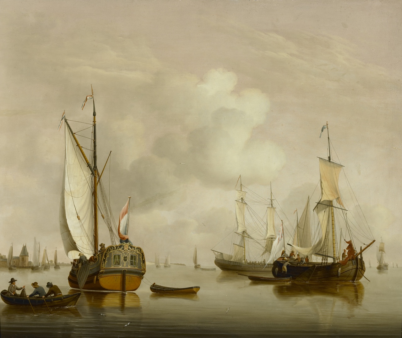 Scheepvaart voor Veere, David Kleyne