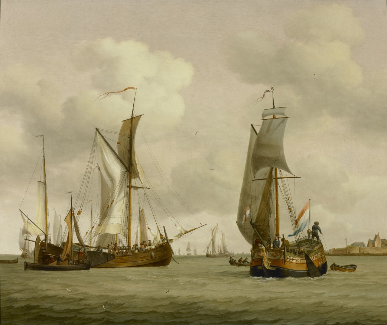 Scheepvaart voor Rammekens, David Kleyne