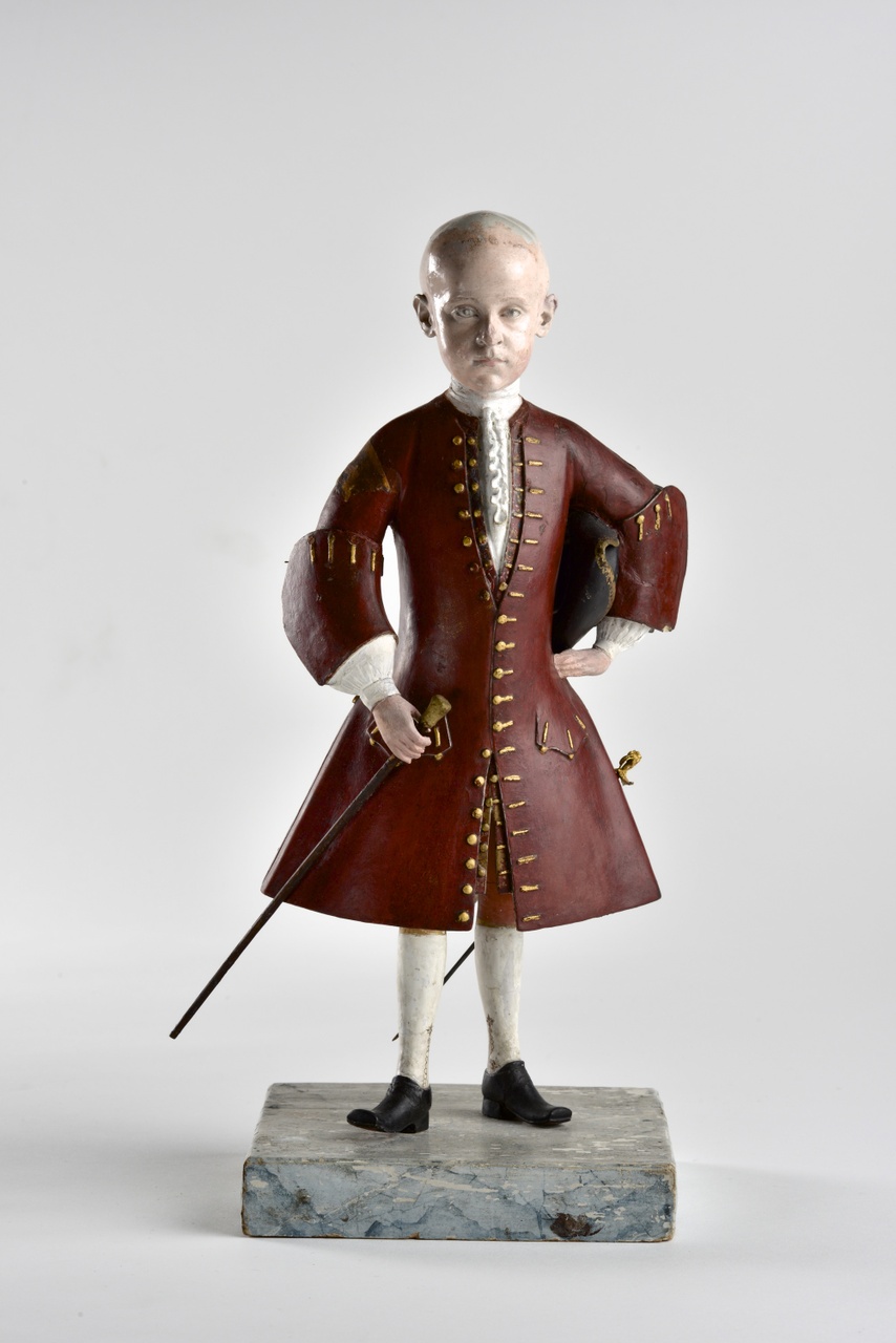 Portretbeeldje van advocaat Petrus Gerardus Dobbelaar (1737-1787) als tiener