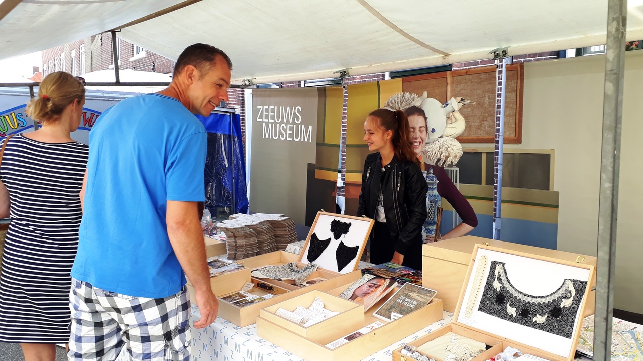 ZM-stand tijdens zomermarkt 2018