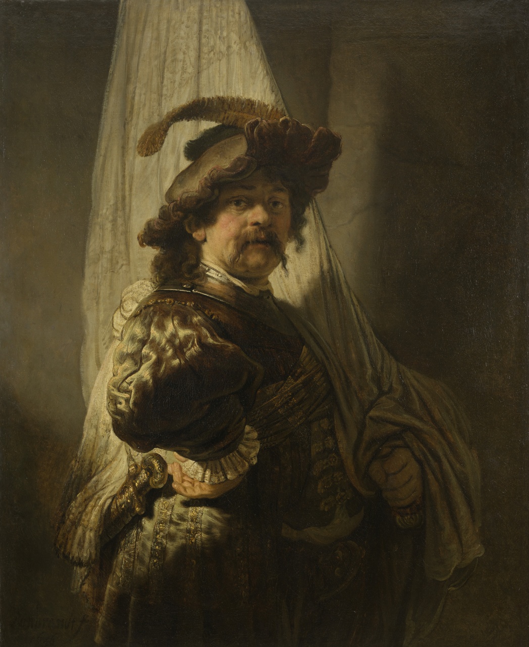 De Vaandeldrager Rembrandt van Rijn collectie Rijksmuseum