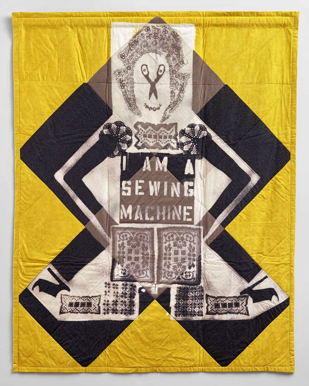 Lara Schnitger sewing machine 2012 190 x 150 cm fotograaf Joshua White