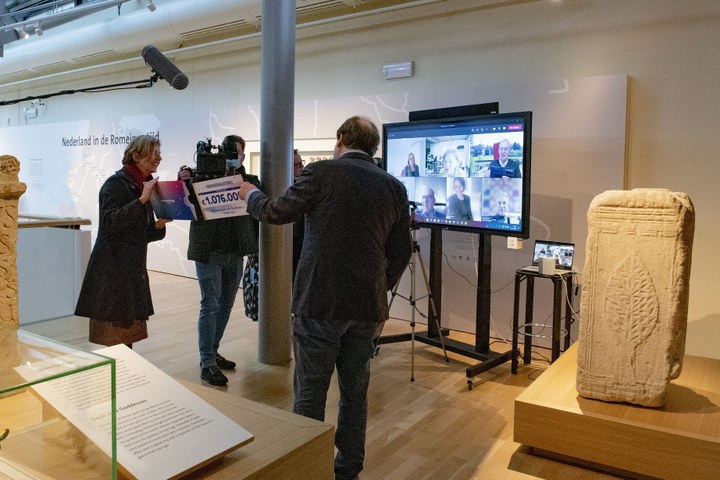 Grote bijdrage voor het Rijksmuseum van Oudheden